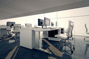 Ergonomie am Arbeitsplatz - modernes Büro