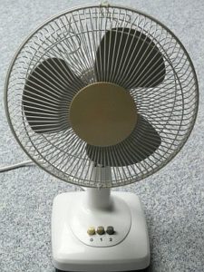 Abbildung: Ventilator für den Schreibtisch