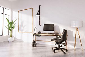 Artikelgrafik: 5 Tipps für das Home-Office